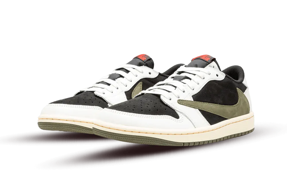 Air Jordan 1 Retro low og sp Travis Scott olive w