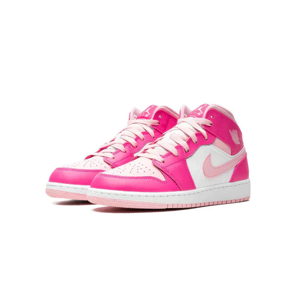 Air Jordan 1 Mid fierce pink gs