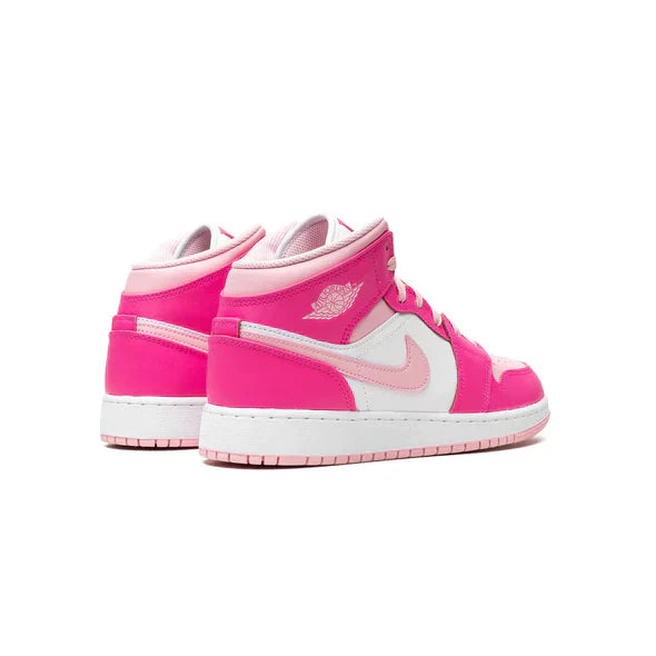 Air Jordan 1 Mid fierce pink gs