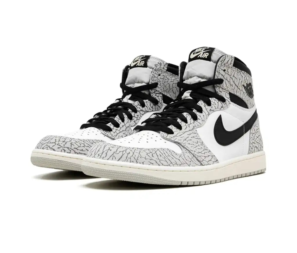 Air Jordan 1 Retro high og white cement