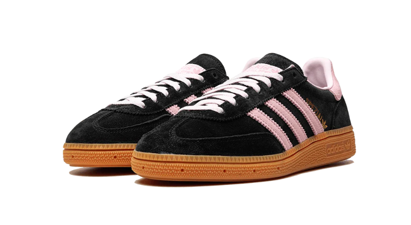 Adidas Handball Spezial core black clear pink gum womens