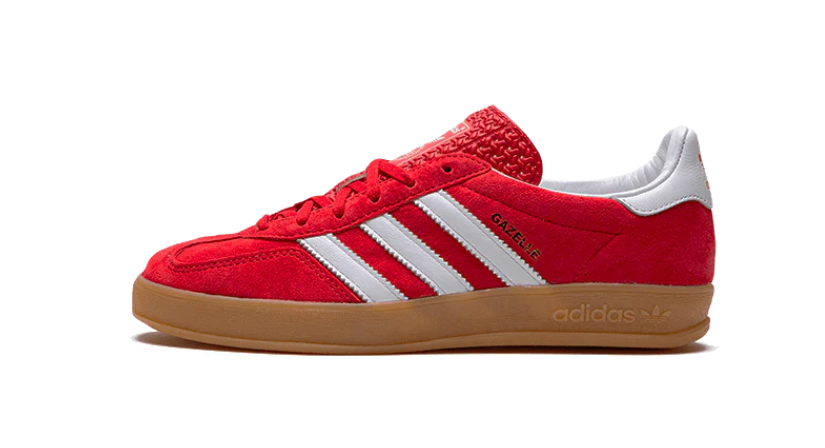 Adidas Gazelle scarlet cloud white