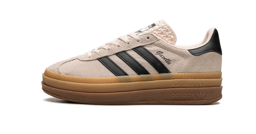 Adidas Gazelle bold wonder quartz black gum womens