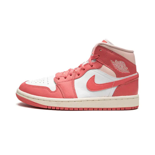 Air Jordan 1 Mid strawberries and cream womens